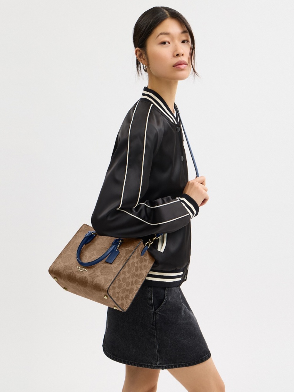 Coach Outlet Maggie Small Tote Bag In Signature Canvas
